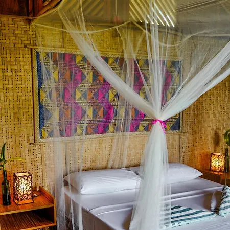Eco Sanctuaries Nature Lodge Nacpan Beach, El Nido Exterior photo
